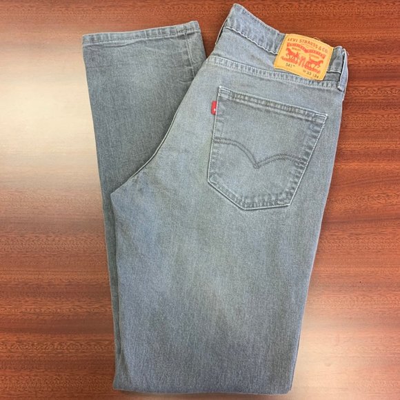 Levi's Denim - Men's 541 Gray Levi's High Rise Mom Jeans